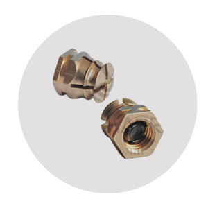 น็อตทองเหลืองคุณภาพพรีเมียม ผิวขัดเงา สำหรับวัสดุเหล็ก ไทเทเนียม สแตนเลส อลูมิเนียม ทองแดง พร้อมผิวเคลือบสังกะสี - Product Image 1