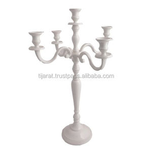 CANDELABRE EN ALUMINIUM DE CONCEPTION CLASSIQUE DE VENTE CHAUDE POUR LA DÉCORATION DE LA MAISON PORTE-BOUGIE MODERNE MEILLEURE VENTE SUPPORT DE BOUGIE - Product Image 2