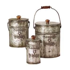 <b>Vintage</b> Country Farm Kitchen Canister - Product Image 1