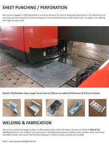 Composants personnalisés de fabrication de tôle d'acier inoxydable d'usinage CNC - Product Image 3