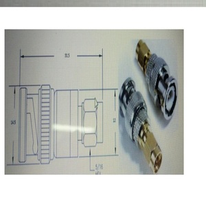 อะแดปเตอร์ BNC M ถึง M ตัวเชื่อมต่อโคแอกเซียลแบบใหม่ - Product Image 1