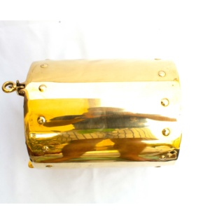 ถังใส่น้ำแข็งทำจากทองเหลืองขัดเงา12 ", สำหรับตกแต่งคริสต์มาสของขวัญวันอีสเตอร์ - Product Image 2