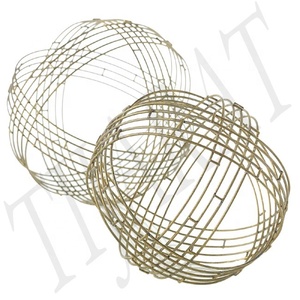 DECORATIVE <b>CRYSTAL</b> BALL / METAL <b>SPHERE</b> / HOME DECOR METAL BALL TABLE TOP DECORATION LUXURY HOME DECOR - Product Image 2