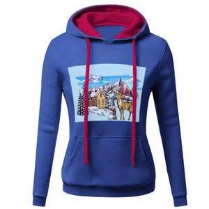 Sweat à capuche pour femmes, automne et hiver, Jogging décontracté, vêtements de sport, collection du Bangladesh, - Product Image 1