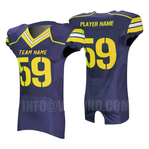 Uniformes de fútbol americano personalizados, camisetas de fútbol americano estampadas por sublimación, camisetas de entrenamiento de equipos de fútbol americano para jóvenes - Product Image 1