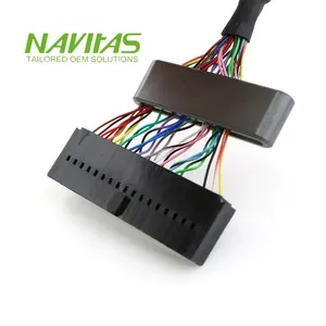 Cabo de conector lvds fci 30 pin dvi jae 34 pinos