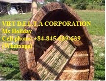 เรือไม้ไผ่ทรงเรือชามไม้ไผ่จากเวียดนาม - Product Image 5