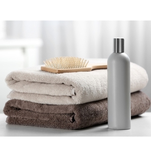 Ensembles de bain Serviette de bain en coton Nouvelle serviette de bain de couleur unie au prix le moins cher Fournisseur en Inde - Product Image 2