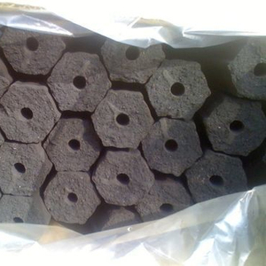 Carbón de cáscara de coco de madera dura para barbacoa/barbacoa para narguile/Shisha tipo briqueta negra hecha de bambú - Product Image 4