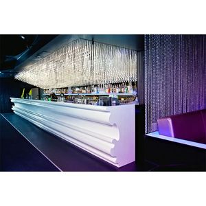 Comptoir de bar illuminé à LED, de taille personnalisée, pour usage extérieur et commercial, en usine - Product Image 6