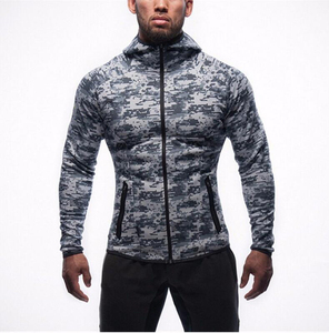 Rash guard type hommes sport gym Sweat à capuche respirant - Product Image 4