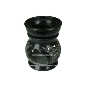 Natural Black Soapstone Fragrance <b>Oil</b> <b>Burners</b> - Product Image 1
