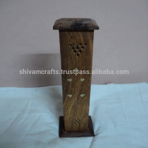 mango Wood <b>Incense</b> Burners Tower Model Carved Wood <b>Incense</b> <b>Sticks</b> <b>Holders</b> <b>Incense</b> <b>Sticks</b> Burners Ash Catchers Wholesale - Product Image 2