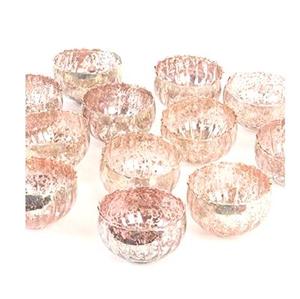 Vela votiva de vidrio rojo, cristal votivo, moderna, votiva, de cristal, precio bajo - Product Image 3