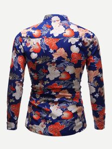 Bangladesh OEM Custom Casual <b>Dress</b> <b>Shirts</b> Men's <b>Short</b> <b>Sleeve</b> Poplin Breathable Summer Printed <b>Shirt</b> - Product Image 2
