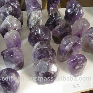 ชิปเคลือบหินอเมทิสต์แบบพิเศษสำหรับใช้กลางแจ้งเครื่องประดับหินพลังงานคู่ธรรมชาติบำบัด - Product Image 3