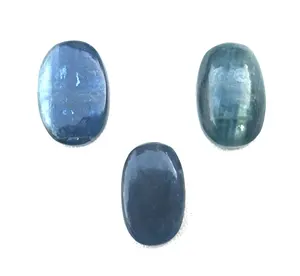 คอลเลกชันลูกปัดพลอยเทียมทรงรีสีฟ้าสำหรับทำเครื่องประดับ - Product Image 1