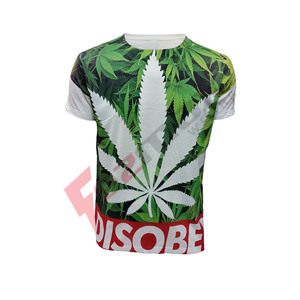 Promotion 100% Polyester Fitness Tee T-Shirts Toute l'impression par Sublimation Tissu Jersey Respirant Plus Size Design Prix Pas Cher - Product Image 5