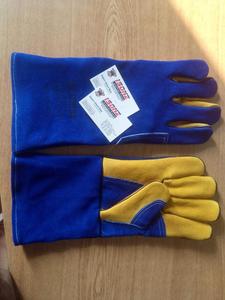 Gants Tig en cuir véritable pour le soudage, anti-coupure, anti-impact, antidérapant. - Product Image 5