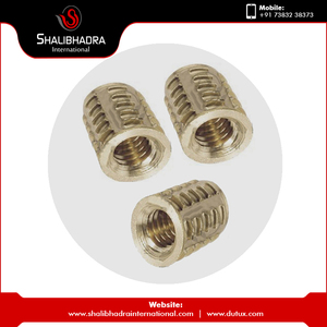 Shalibhara M5 & M6 laiton Sharp-Sert insérer écrou ISO Standard poli finition industrie lourde utiliser prix réduit pour les commandes en gros - Product Image 3