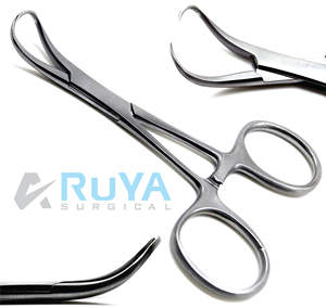 คีมผ่าตัดเมโยแบคเฮาส์,คีมหนีบผ้าสแตนเลส3.5นิ้วคีมผ่าตัด CE ได้รับการอนุมัติ - Product Image 1