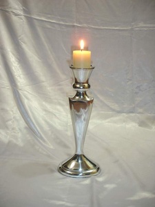 Fantaisie Vantage Métal Antique Poudre Enduit Bougeoir Pas Cher En Gros En Métal Chandelier Bougeoir Pour Noël - Product Image 2