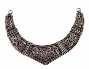 Collier de bijoux traditionnels faits à la main en argent sterling 925-Collection de grossistes de bijoux en argent de créateur unique - Product Image 1