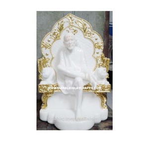 รูปปั้นศิลปะหินอ่อนพระศรีบาบา - Product Image 1