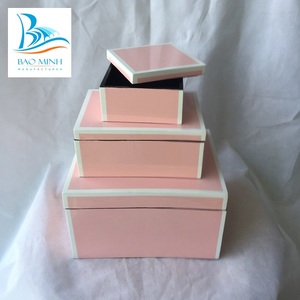 Hộp Trang Sức Sơn Mài Màu Đơn Giản Từ Việt Nam - Product Image 2