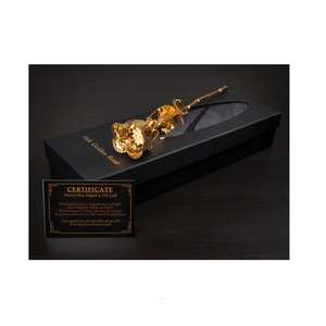 GOLD PLATED <b>ROSE</b> for <b>GIFT</b> for VALENTINE <b>GIFT</b> - Product Image 5