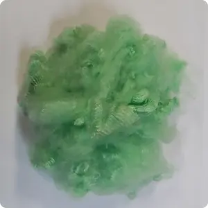 Recycled Polyester Staple Fiber - 2 Dimension - Solid - Non Siliconized