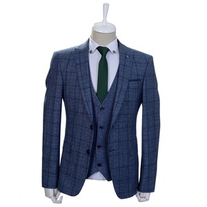 สูทสำหรับผู้ชายดีไซน์แบบตุรกีชุดสูทธุรกิจสำหรับงานแต่งงานคุณภาพสูงสไตล์ล่าสุด - Product Image 1