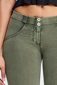 Pantalones de pierna ancha fluidos con manga corta Tops de moda para mujer Tela suave Traje informal diario de moda Conjunto de dos piezas - Product Image 2