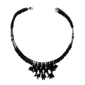Cadenas de Jade peruanas de moda hechas a mano, collar gargantilla de cuentas de semillas marrones naturales, ideal para regalo de mujer, venta al por mayor, cadena de cuerda de exportación - Product Image 1