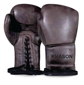 GUANTES DE BOXEO DEPORTIVOS CON LOGOTIPO PERSONALIZADO DE ALTA CALIDAD CUERO DE VACERO Y CUERO DE PU EN 8OZ 12OZ 14OZ TAMAÑOS PARA GUANTES DE BOXEO - Product Image 5