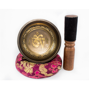 Cuenco tibetano hecho en Nepal: ideal para meditación, curación de chakras, oración y atención plena - Product Image 1