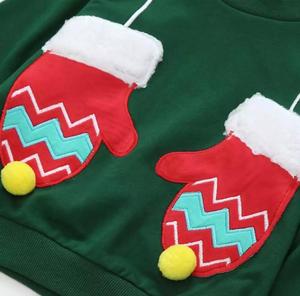 สไตล์ลำลองแขนยาวผ้าฝ้ายคุณภาพสูงเย็บปักถักร้อยที่กำหนดเองเสื้อกันหนาวเด็กฤดูหนาว Hoodie - Product Image 3