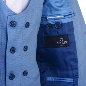 Venta caliente viscosa y poliéster Slim Fit personalizado último diseño hombres traje, lujo élite profesional nueva producción - Product Image 3