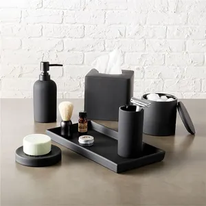 Accesorios de baño de Metal negro mate de acero inoxidable - Product Image 1