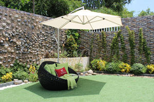 Meuble d'extérieur en osier, chaise de soleil au Design innovant, pour plage et espace (Style 1) - Product Image 5