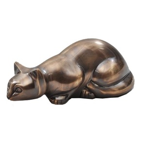 Urna de metal para gatos, urna de cremación para mascotas, urna de bronce para gatos, urna de cremación de latón para mascotas, urna de cremación de peltre para gatos, urna de bronce para mascotas - Product Image 4