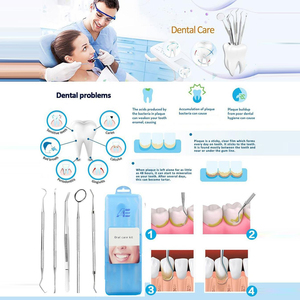 Juego de Herramientas Dentales de Acero Inoxidable de Alta Calidad 2026, Raspador de Sarro, Palillo Dental, Espejo Bucal - Product Image 5