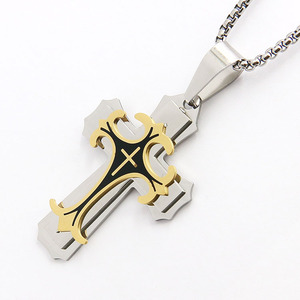 Objetos religiosos católicos christian Cruz colgantes - Product Image 2
