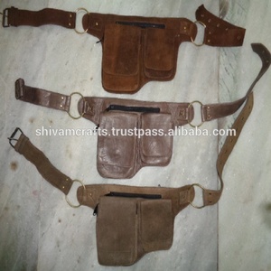 Riñonera de cuero de colores sólidos - Product Image 2