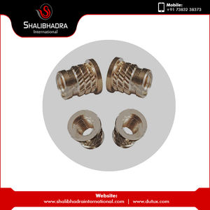 Fourniture OEM de l'Inde Finition polie en laiton de qualité supérieure Écrou à insérer à pression Produit ultime - Product Image 4