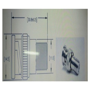 Bộ Chuyển Đổi BNC(M) Sang F(F) Bộ Chuyển Đổi Thiết Kế Tùy Chỉnh Công Suất Cao 3GHZ Bộ Chuyển Đổi BNC - Product Image 1