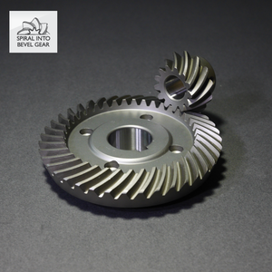Engranaje cónico espiral de dirección derecha de alta calidad para caja de engranajes cónicos de acero duradero - Product Image 4