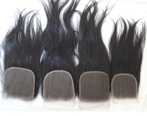Cheveux raides de bébé brut avec fermeture en dentelle HD 5x5 de meilleure qualité - Product Image 3