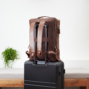 กระเป๋าเป้ใส่แล็ปท็อปหนังสำหรับเดินทาง,กระเป๋าเป้สะพายหลังสำหรับผู้ชายกระเป๋าใส่หนังสือในเมืองกระเป๋าใส่กล้อง CLR-0014 - Product Image 6