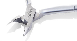NGHIA C-04 professionnel de haute qualité en acier inoxydable pour les ongles pince à cuticules meilleur exporté ensemble de manucure finition grise directement emballé - Product Image 2